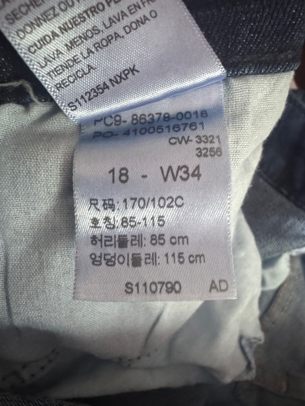 Signature by Levi Strauss Indigo Rolled-Hem Denim Bermuda Shorts - Picture 4 of 4